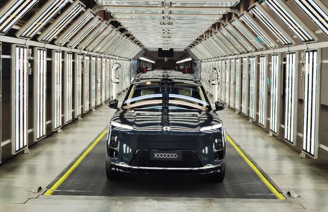 第一百万台车下线！蔚来联手安徽龙头，共建“车芯”